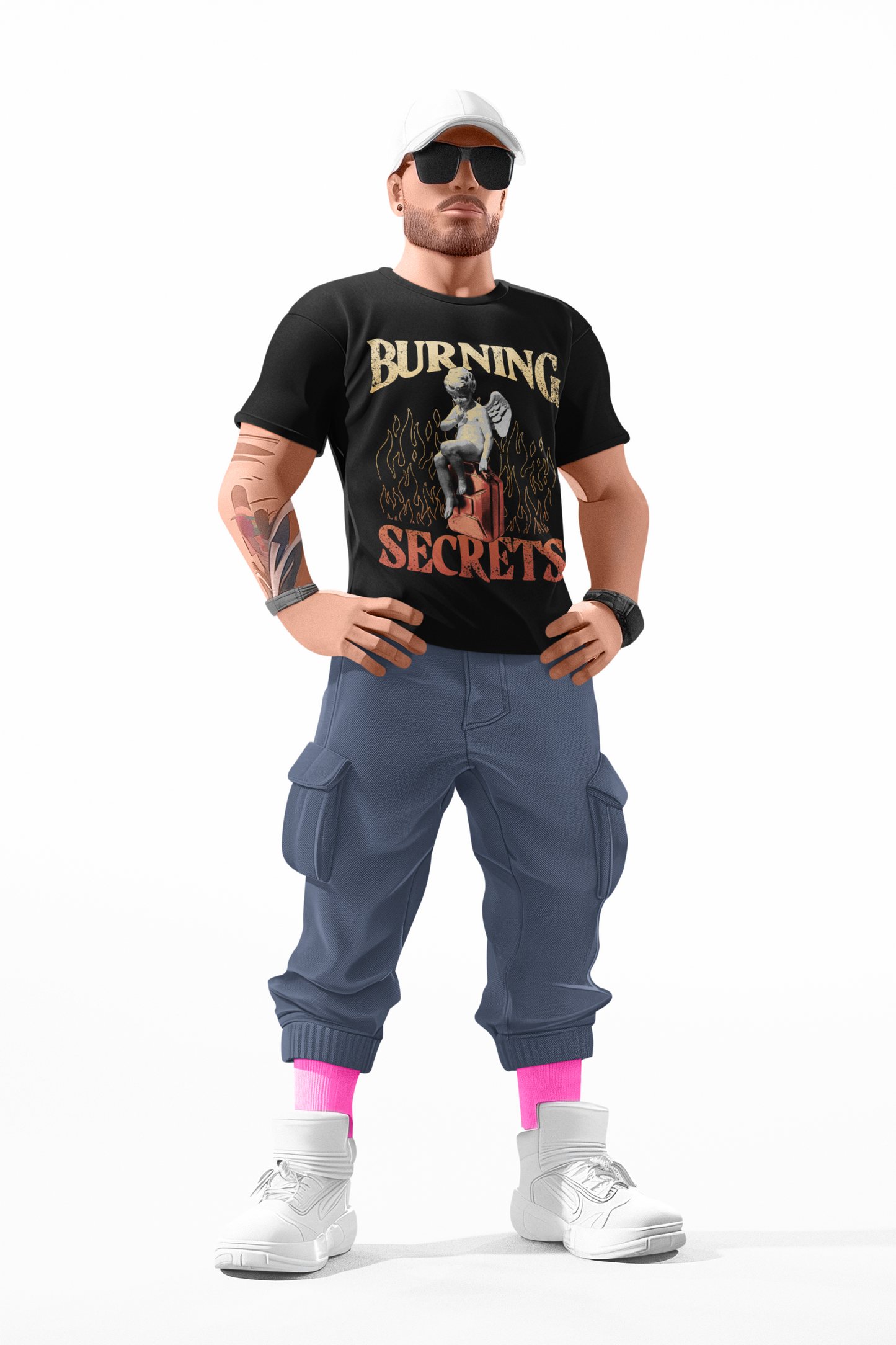 BURNING SECRETS T-SHIRT