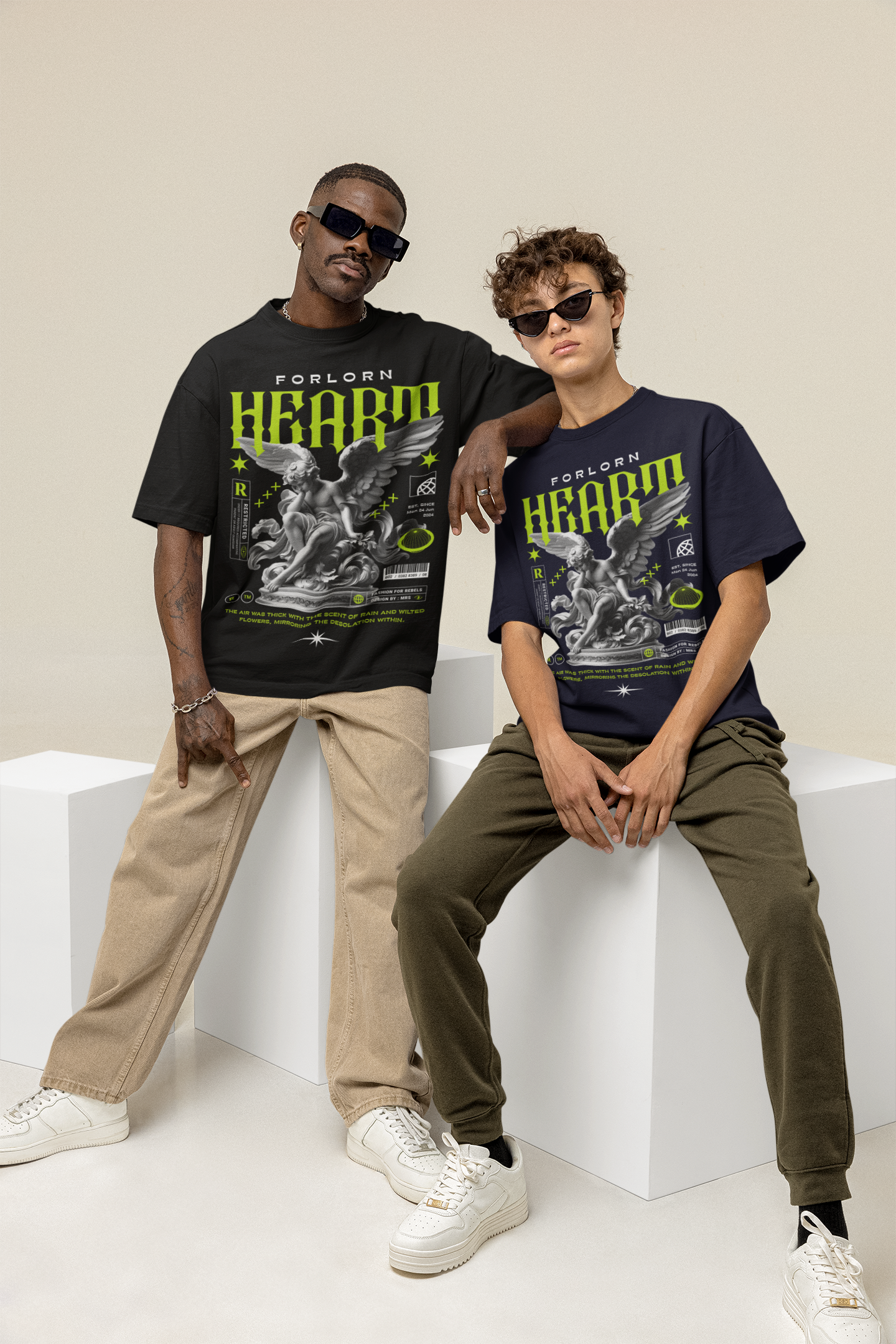 NEON HEARTBREAK T-SHIRT