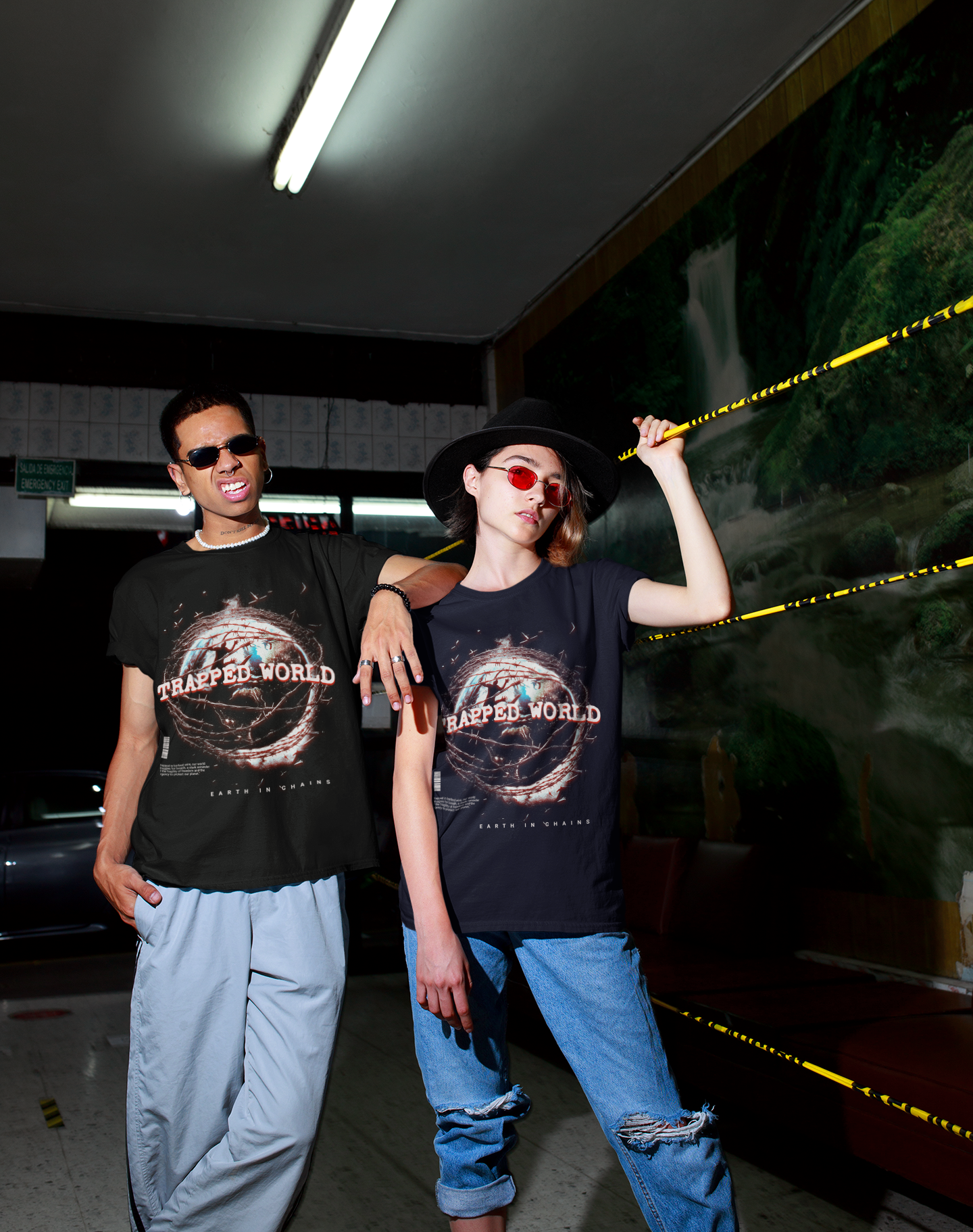 TRAPPED WORLD T-SHIRT
