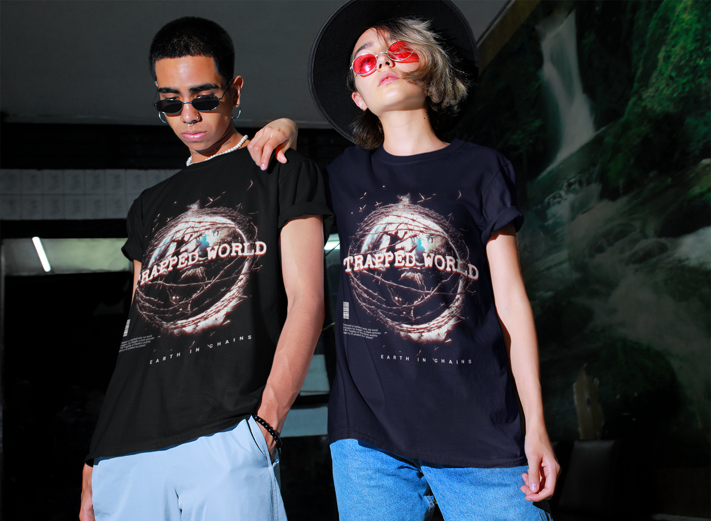 TRAPPED WORLD T-SHIRT