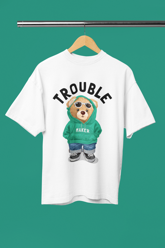 Trouble Maker Teddy Tee