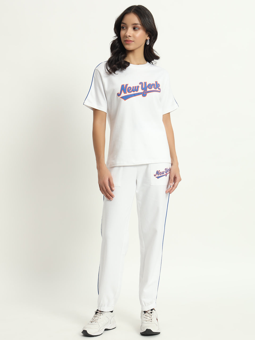 New York Loungewear Set (White)