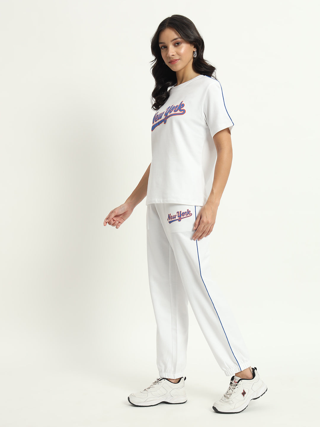 New York Loungewear Set (White)