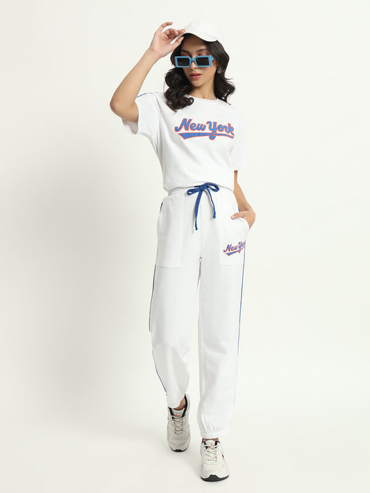 New York Loungewear Set (White)