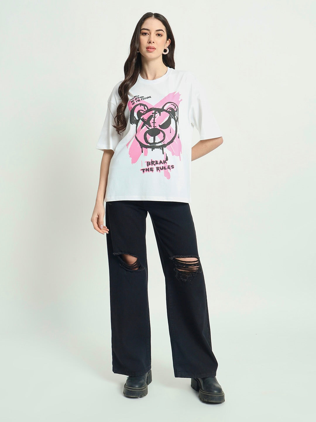 Break The Rules oversized tee