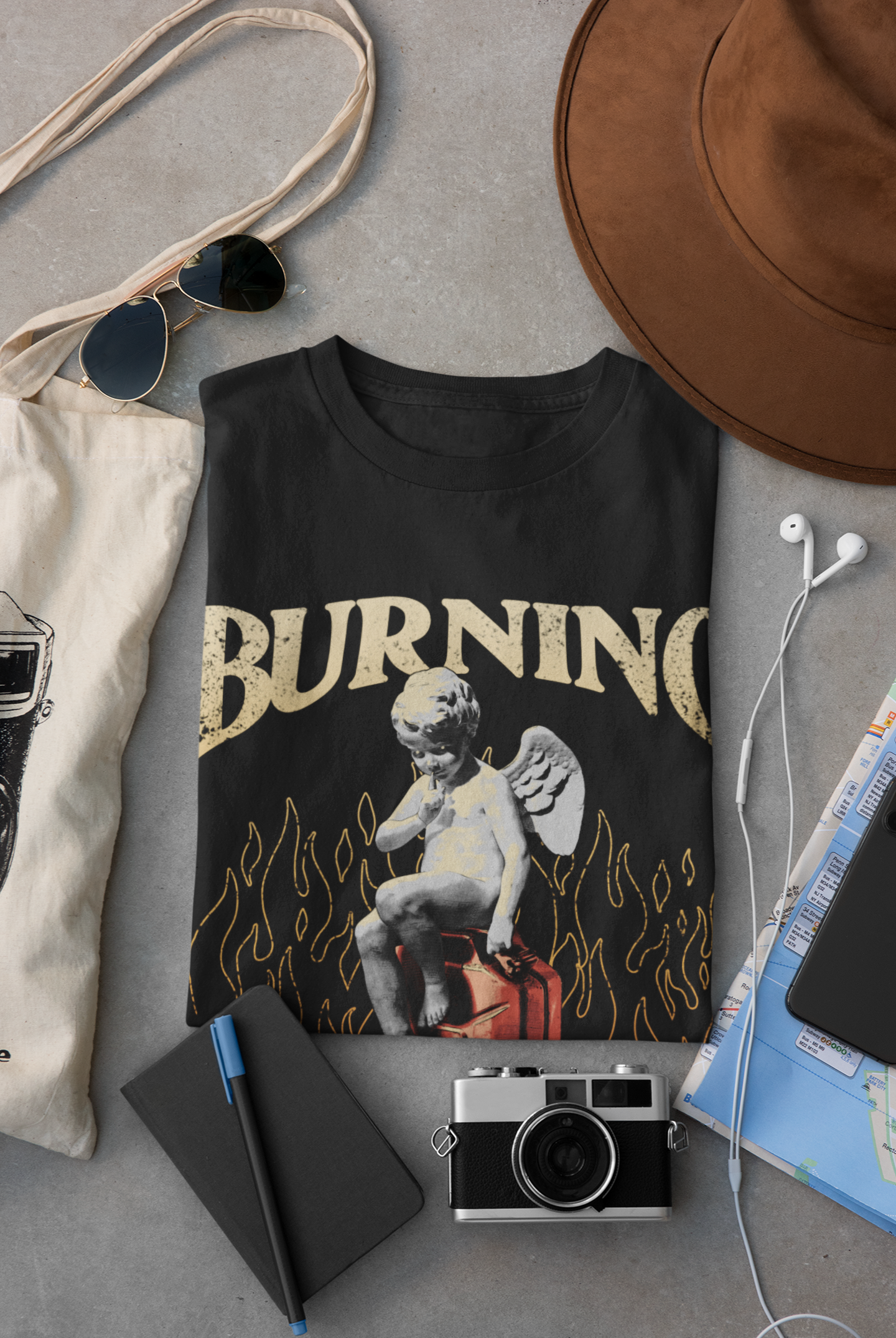 BURNING SECRETS T-SHIRT