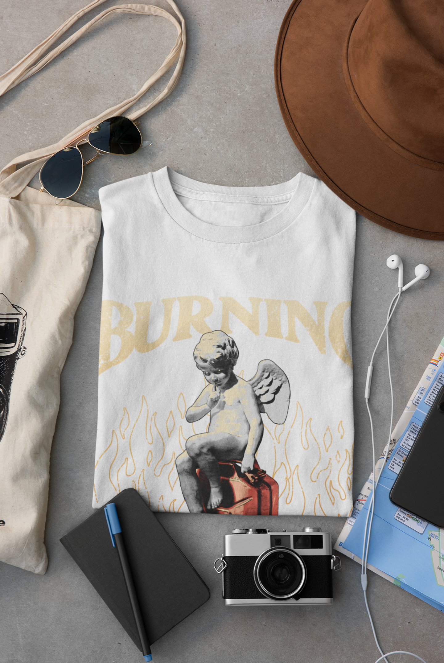 BURNING SECRETS T-SHIRT